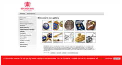 Desktop Screenshot of gallery.sporrongshop.com